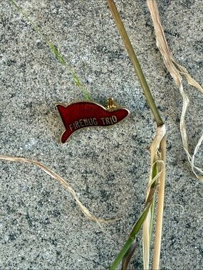 Vintage Red FIREBUG TRIO Enamel Pin